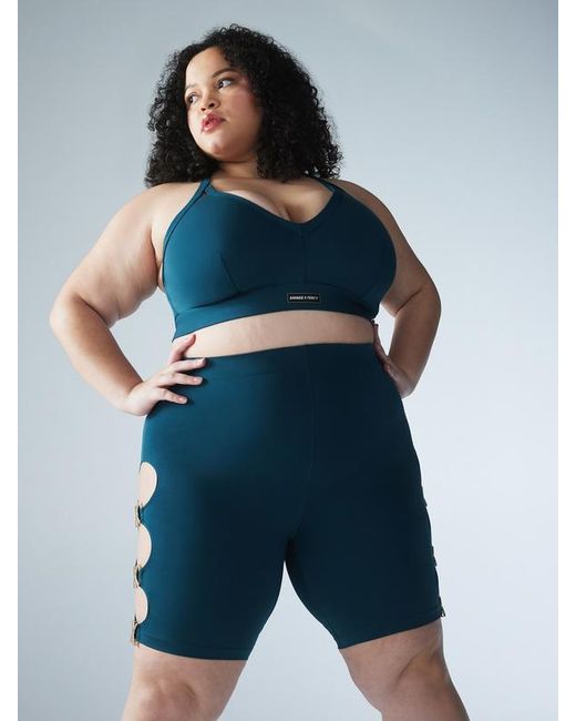 Savage X Blue Savagexxx Bike Shorts
