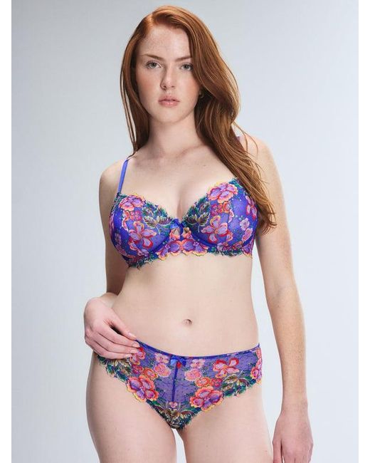 Savage X Pink Sunchaser Lace Cheeky Knickers