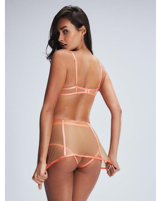 Savage X Multicolor Neon Nights Half Slip