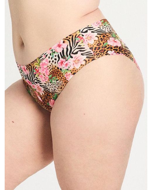 Savage X Pink No-show Hipster Knickers