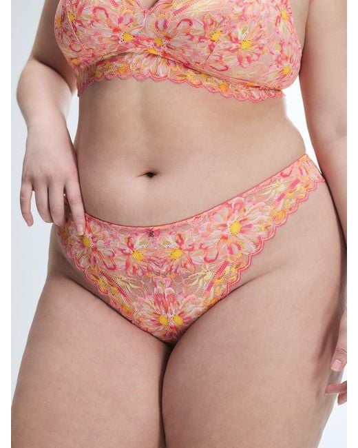 Savage X Pink Sunray Lace Brazilian Knickers