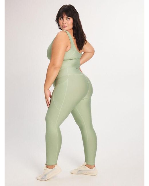 Savage X Green Supple Flex High-waist Side Pocket Legging