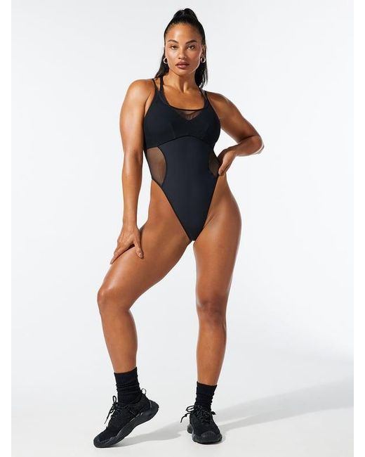 Savage X Blue 1-on-1 Bodysuit