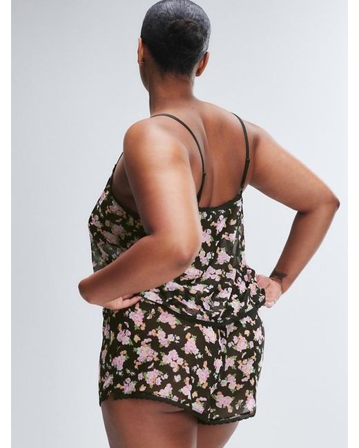 Savage X Black Mesh Sleep Cami