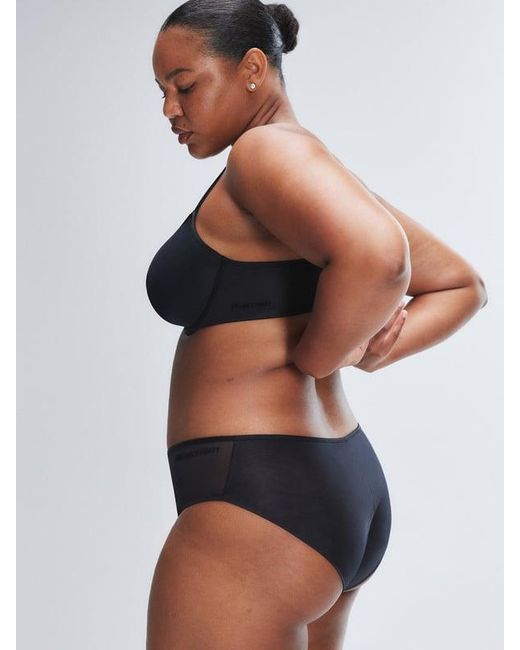 Savage X Black Sheer X Demi Spacer Bra