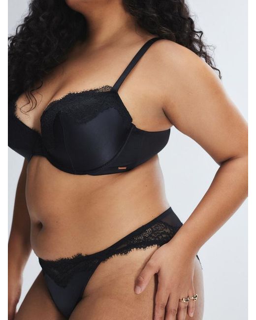Savage X Black Nite Shade Cheeky Panty