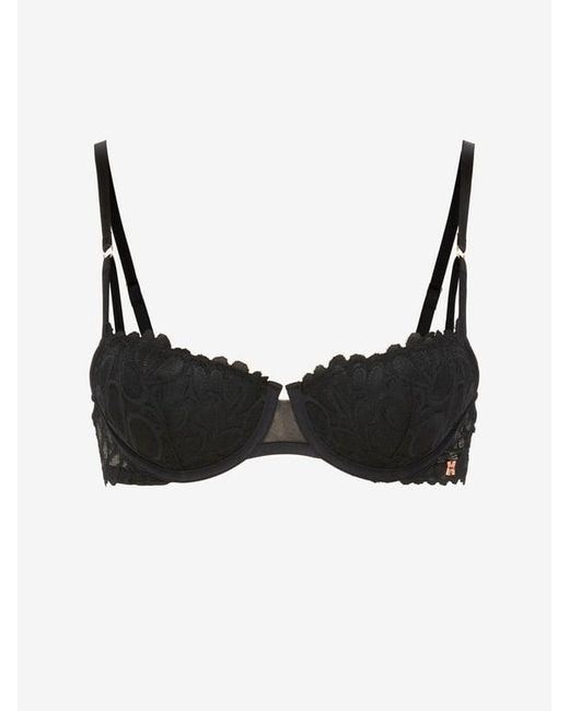 Savage X Black Savage Not Sorry Lightly Lined Lace Balconette Bra