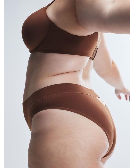 Savage X Brown Soft N' Savage Padded Demi Bra