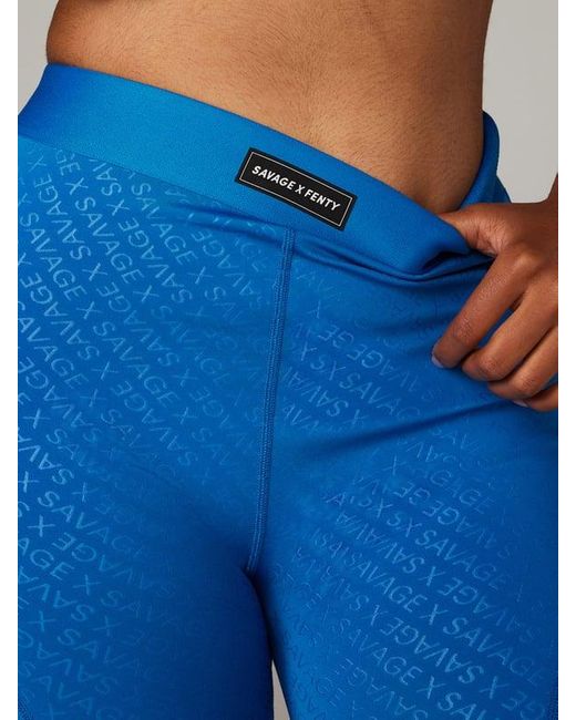 Savage X Blue Flow High-waist Legging