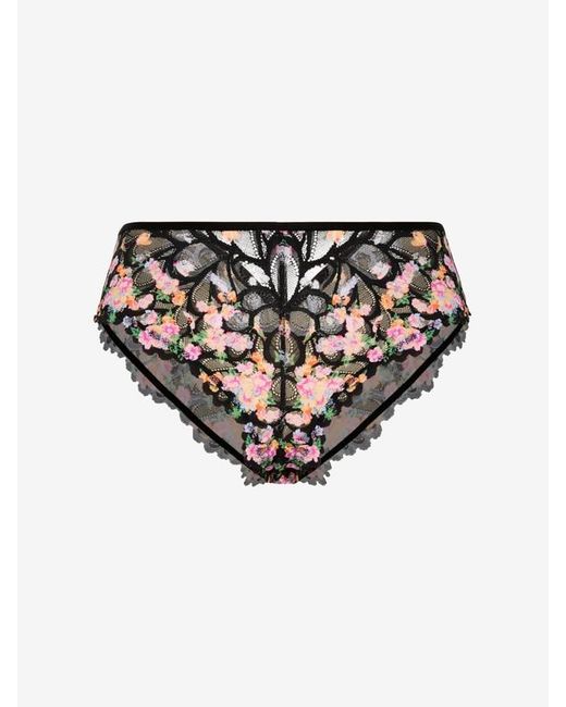 Savage X Black Savage Not Sorry Lace Cheeky Knickers