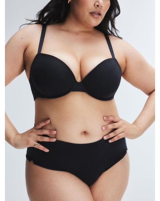 Savage X Black Cotton Essentials Shortie Panty