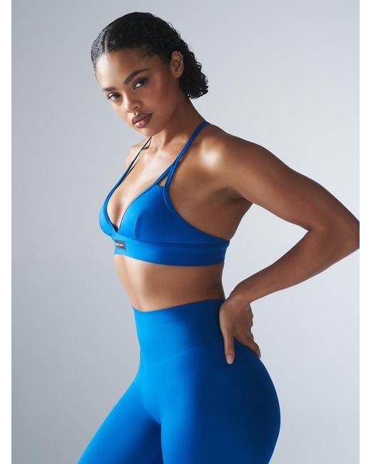 Savage X Blue Spotlight Low-impact Sports Bra