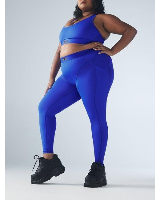 Savage X Blue Lineup High-waist Pocket Leggings