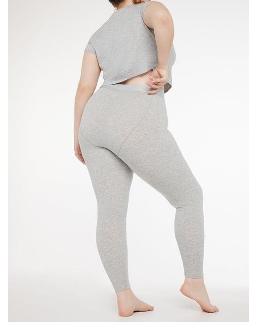 Savage X White Rib Essentials High-waist Legging