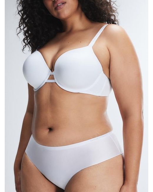 Savage X White New Microfiber No-show Hipster Panty