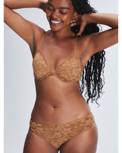 Savage X Natural Lavish Lace Hipster Panty