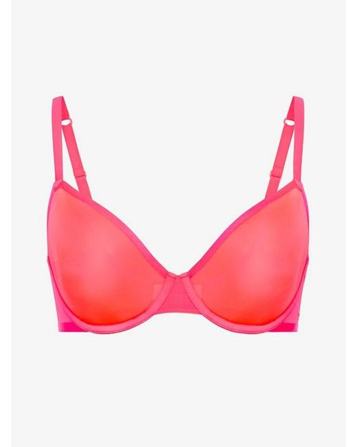 Savage X Pink Sheer X Demi Spacer Bra