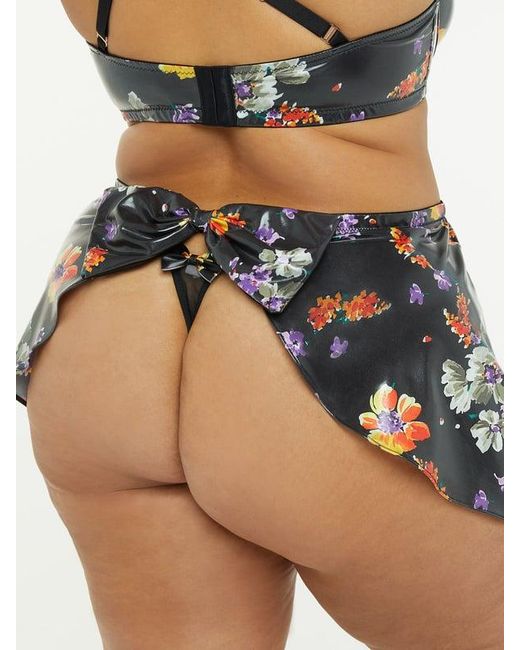 Savage X Black Night Blooms Skirt