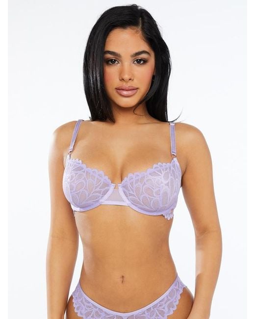 Savage x Fenty Savage Not Sorry Unlined Lace Balconette Bra