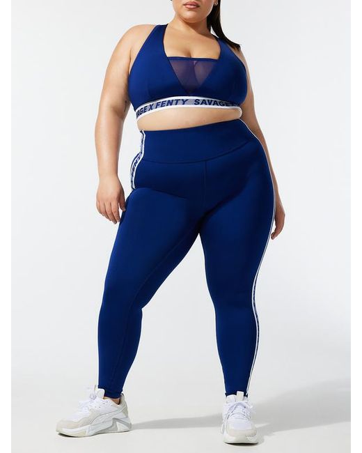 Savage X Blue Main Player High-waist Leggings