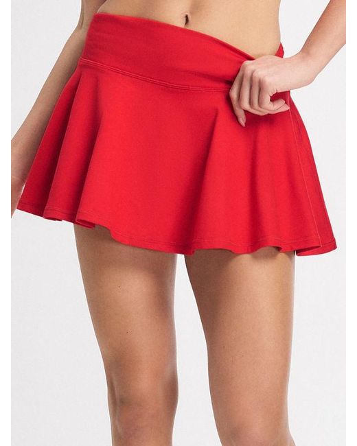 Savage X Red Supple Flex Mini Skort