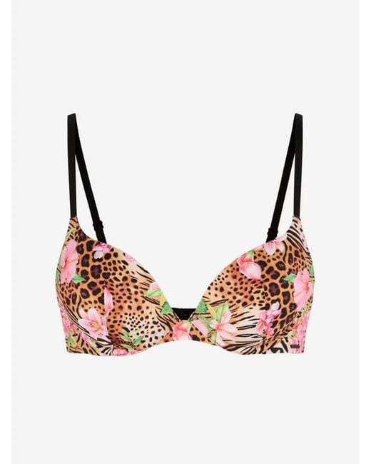 Savage X Black New Microfiber Push-up Bra