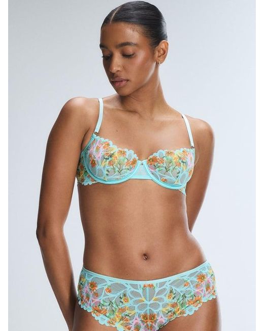 Savage X Blue Savage Not Sorry Unlined Lace Balconette Bra