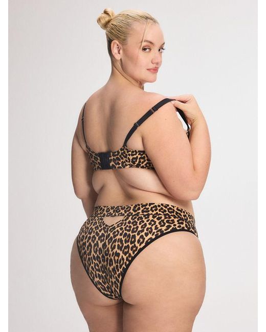Savage X Brown Soft N' Savage Padded Demi Bra