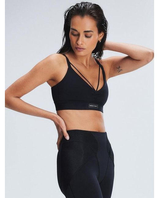 Savage X Black Curve Alert Medium-impact Sports Bra