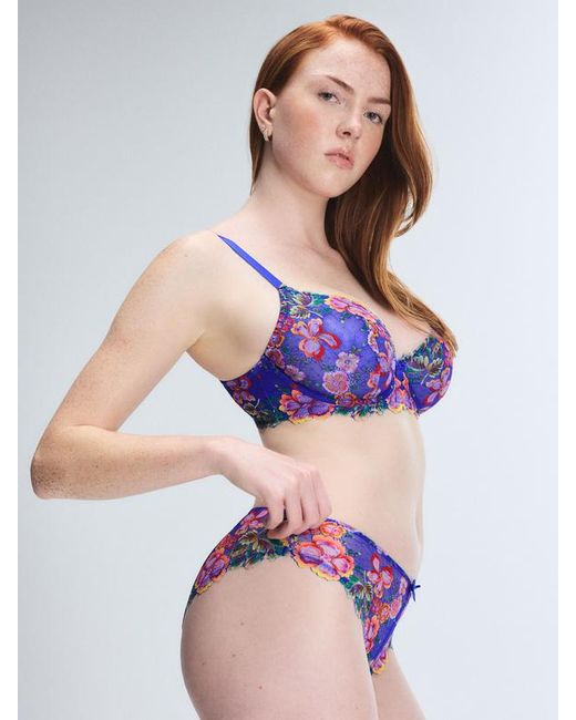 Savage X Pink Sunchaser Lace Cheeky Knickers