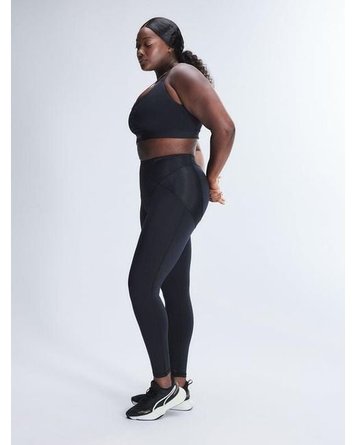 Savage X Black Curve Alert Medium-impact Sports Bra