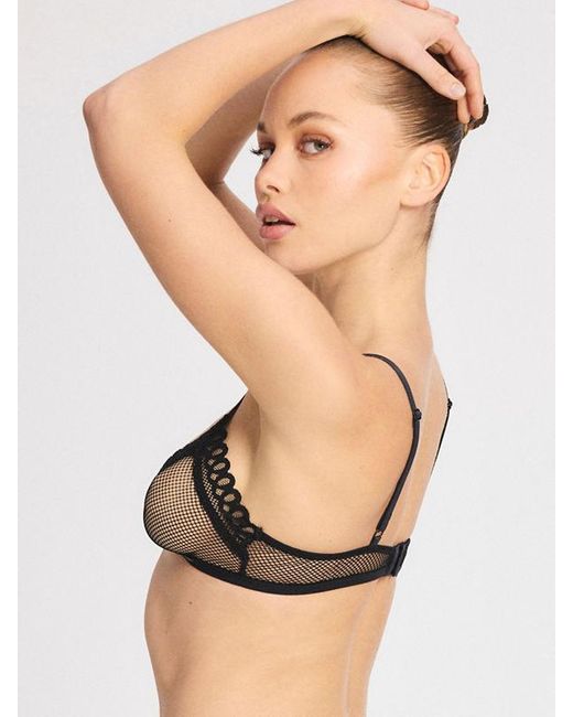 Savage X Black Net Worth Bralette