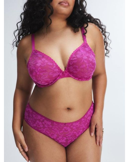 Savage X Pink Lavish Lace Hipster Panty