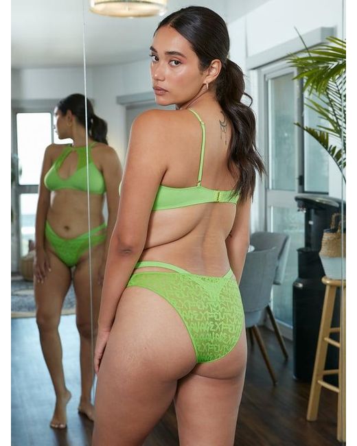 Savage X Green Tagged By Savage High-neck Bralette