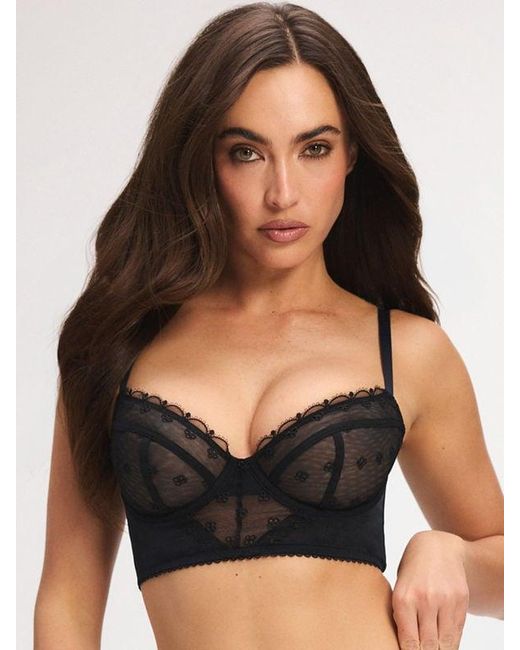 Savage X Black Sweet Fetish Underwire Bustier