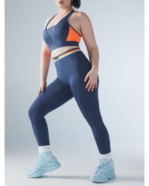 Savage X Blue Lineup High-waist Pocket Leggings