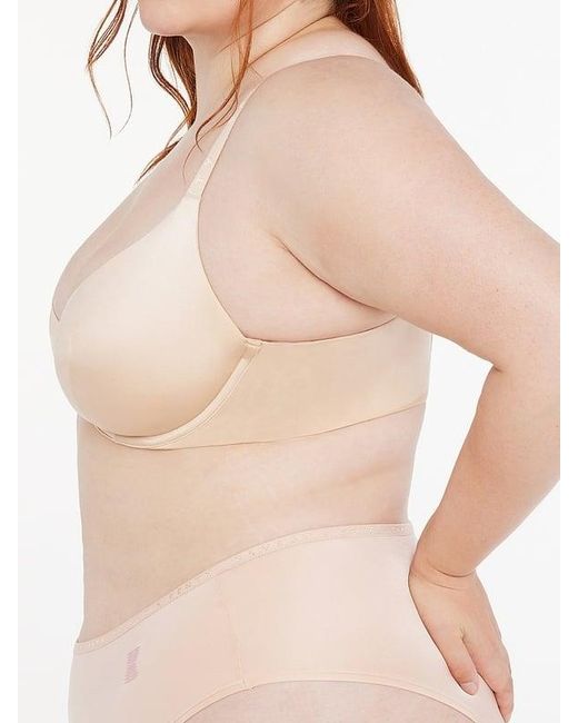 Savage X Natural New Microfiber Unlined Plunge Bra