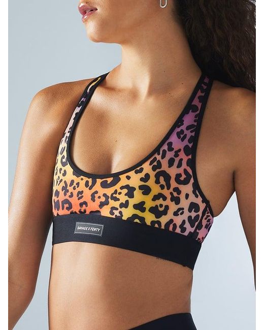Savage X Black Lineup Low-impact Sports Bra
