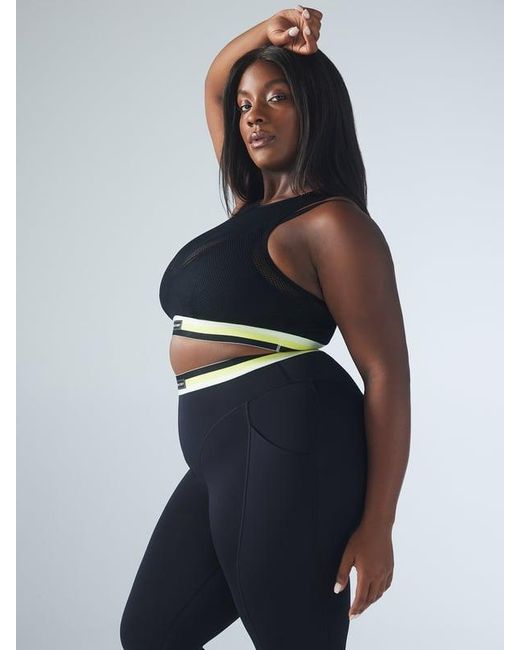 Savage X Blue Pin Up Low-impact Sports Bra