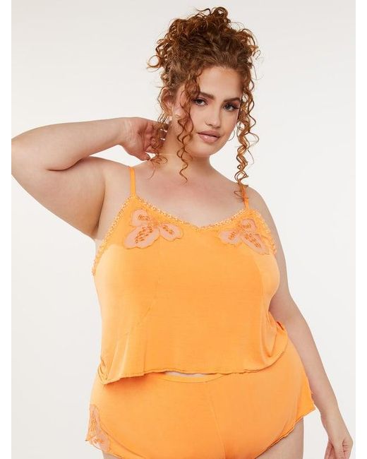Savage X Orange A Peek Behind The Lace Cami