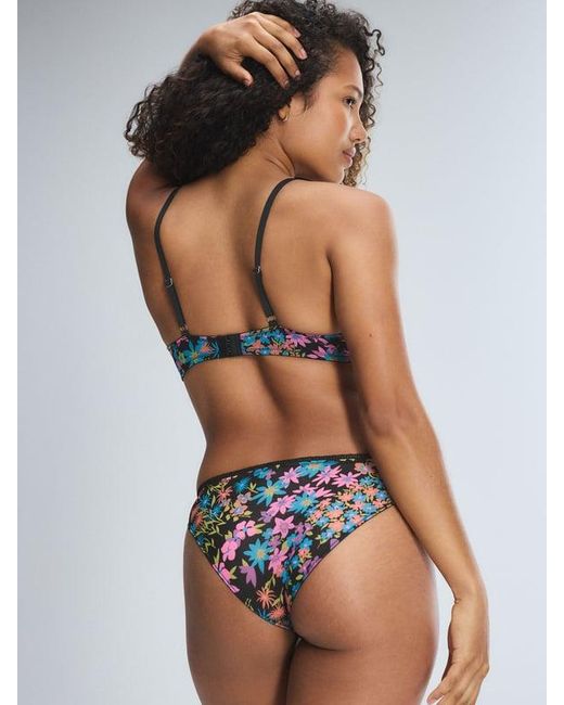 Savage X Blue Hopelace Romantic High-leg Bikini Knickers