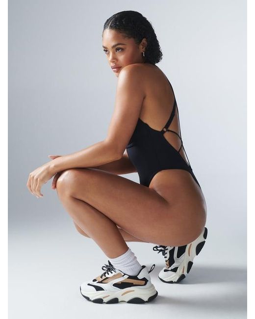 Savage X Blue Curve Alert Bodysuit