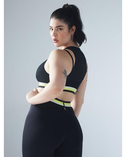 Savage X Black Pin Up Low-impact Sports Bra