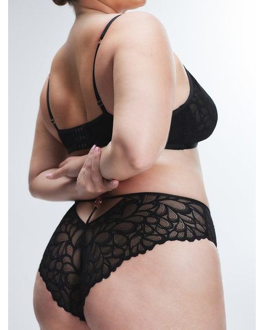 Savage X Black Savage Not Sorry Lace Cheeky Panty