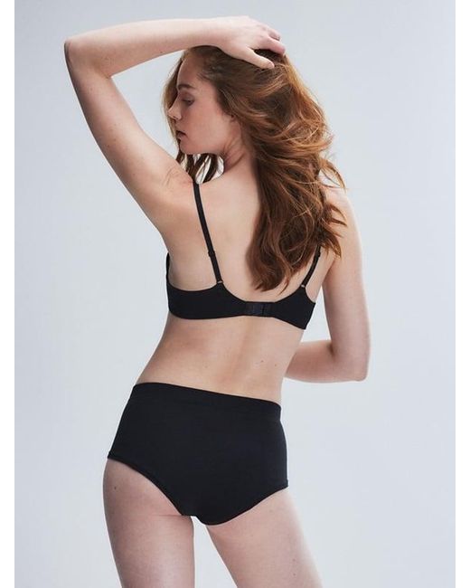 Savage X Black Cotton Essentials Shortie Knickers