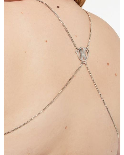 Savage X Gray Liquid Metal Sleep Cami