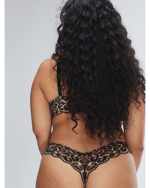 Savage X Brown On The Prowl Unlined Lace Balconette Bra