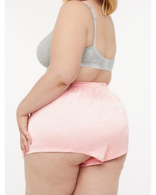 Savage X Pink Heavenly Satin Sleep Short