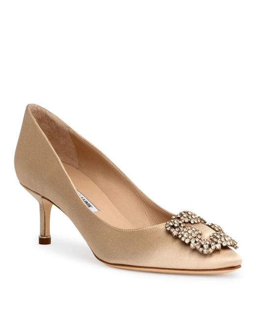 manolo blahnik nadira champagne