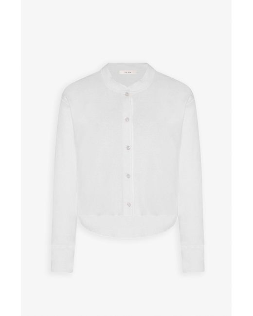 The Row White Gano Whithe Top